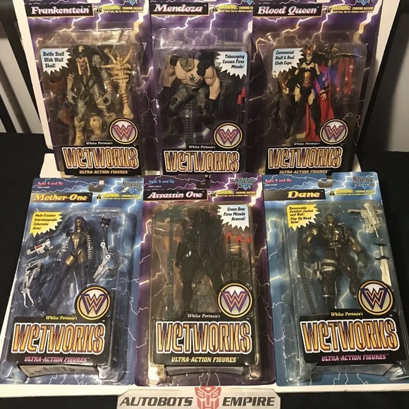 Mcfarlane Spawn WETWORKS Dane Frankenstein Assasin Mother 1 Mendoza BloodQueen x